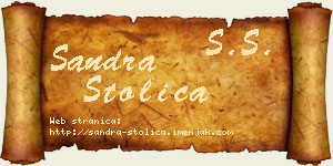 Sandra Stolica vizit kartica